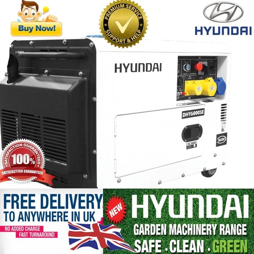 Hyundai kva 2kw silenced - 6, 5.2kw