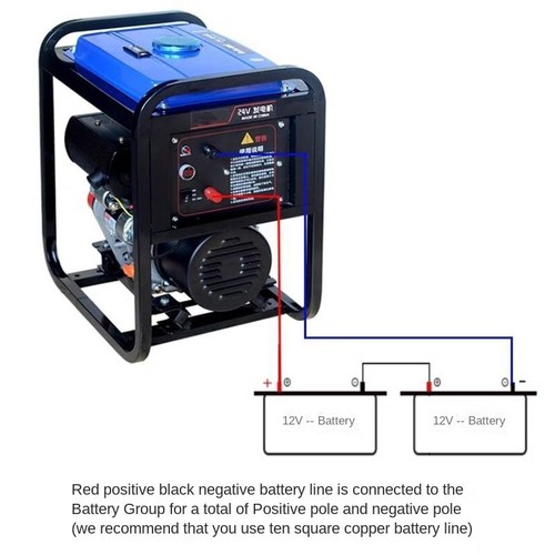 6kw 24v diesel generator - 24v, dc
