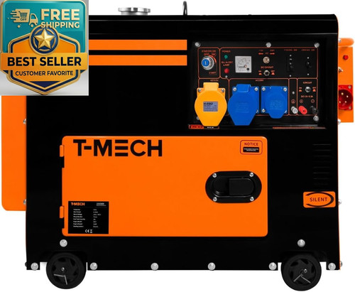 Silent diesel generator single - generator,